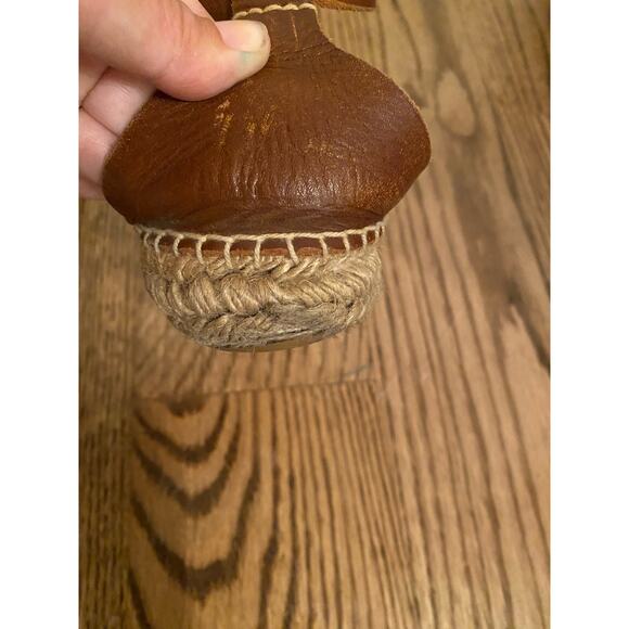 Soludos Leather Playform Sandals 7.5 - Picture 2 of 4